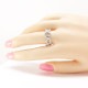 指輪 ハート ダイヤモンド リング 0.15ct 18金 イエロー ピンク ホワイトゴールド 婚約指輪 刻印 レディース ジュエリー アクセサリー