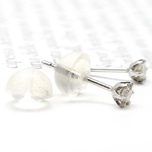 ピアス 一粒ダイヤモンド スタッド 0.1ct ソリティア プラチナ900 レディース ポイント消化【ゆうパケット便可】 人気 おすすめ 送料無料