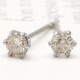 ピアス 一粒ダイヤモンド スタッド 0.1ct ソリティア プラチナ900 レディース ポイント消化【ゆうパケット便可】 人気 おすすめ 送料無料