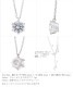 レディース ジュエリー ネックレス スワロフスキー 一粒 6.5mm SV925 シルバー925 キュービックジルコニア ペンダント 誕生日