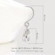 ピアス 一粒 フック キュービックジルコニア k14ホワイトゴールド セカンド レディース ジュエリー アクセサリー プレゼント ギフト 人気