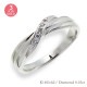 ピンキーリング ダイヤモンド リング 0.05ct 18金 イエロー ピンク ホワイトゴールド 小指 指輪 レディース ジュエリー アクセサリー