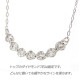 ラインネックレス ダイヤモンド プラチナ900 0.5ct ネックレス ペンダント チェーン レディース ジュエリー アクセサリー プレゼント
