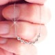 ラインネックレス ダイヤモンド プラチナ900 0.5ct ネックレス ペンダント チェーン レディース ジュエリー アクセサリー プレゼント