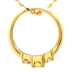 ベビーリング 18金 イエローゴールド ホワイトゴールド k18 18k ペリドット 8月誕生石 ダイヤモンド 0.02ct ペンダント トップ