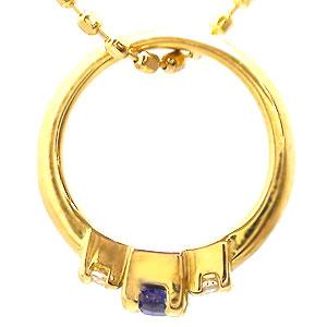 ベビーリング 18金 イエローゴールド ホワイトゴールド k18 18k サファイヤ 9月誕生石 ダイヤモンド 0.02ct ペンダント トップ
