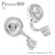 ピアス ダイヤモンド バックキャッチ 0.1ct プラチナ900 シリコンキャッチ レディース ジュエリー アクセサリー プレゼント ギフト 人気