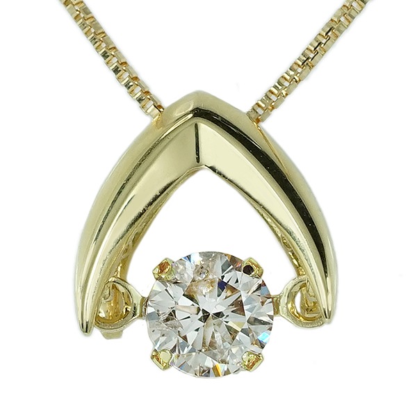 ダンシングストーン ネックレス ダイヤモンド 一粒 ゴールド 0.3カラット 鑑定書付 0.32ct Dカラー VS2クラス 3EXカット GIA 揺れる ダイヤモンド ネックレス 一粒 K18YG 18金 イエローゴールド ダイヤ 0.1ct ダンシングストーンネックレス レディース  ハート＆キューピッド H＆C ハート 正規品 鑑別カード付き | FOREST OF THE JEWELRY