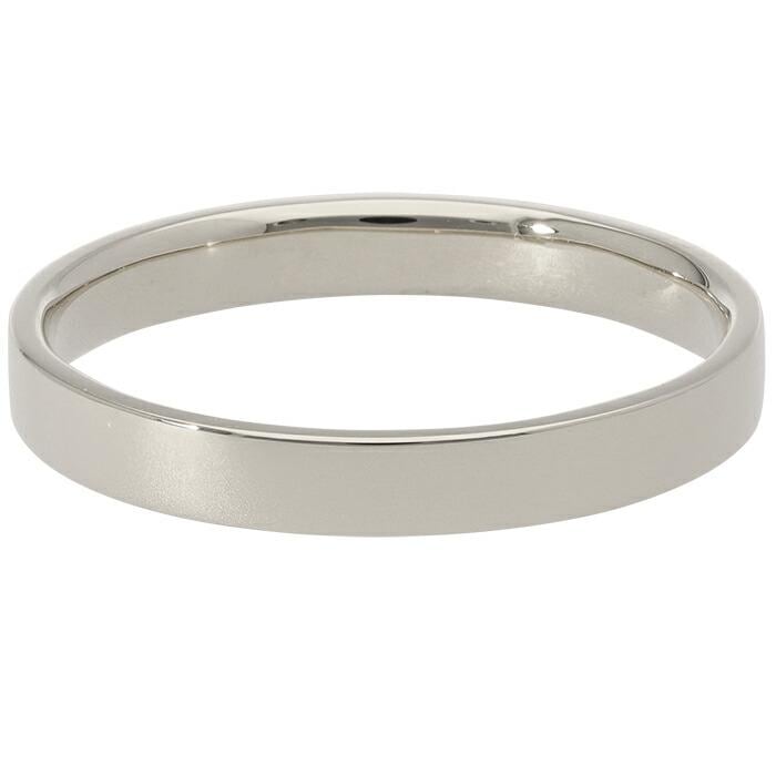 リング 指輪 平打ち 4mm幅 プラチナ pt900 シンプル フラット 結婚指輪