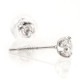 片耳ピアス メンズ プラチナ900 片耳用 スタッド ピアス 一粒ダイヤモンド 半ペア 0.25ct レディース メンズ 男女兼用 ジュエリー