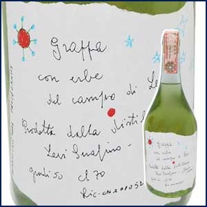 ロマーノ・レーヴィ> グラッパ ハーブ入り （ルータ）<br>Grappa Erbe