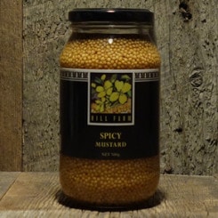 <ヒル・ファーム> スパイシーマスタード 粒 500g<br> Spicy Mustard 粒 500g / Hill Farm