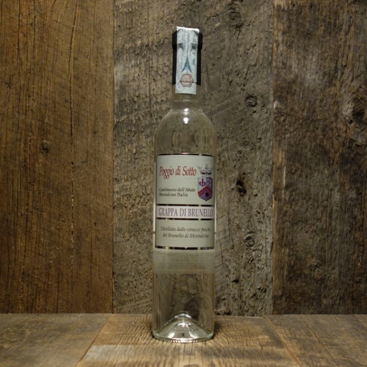 ポッジョ・ディ・ソット＞グラッパ・ディ・ブルネッロ<br>Grappa di