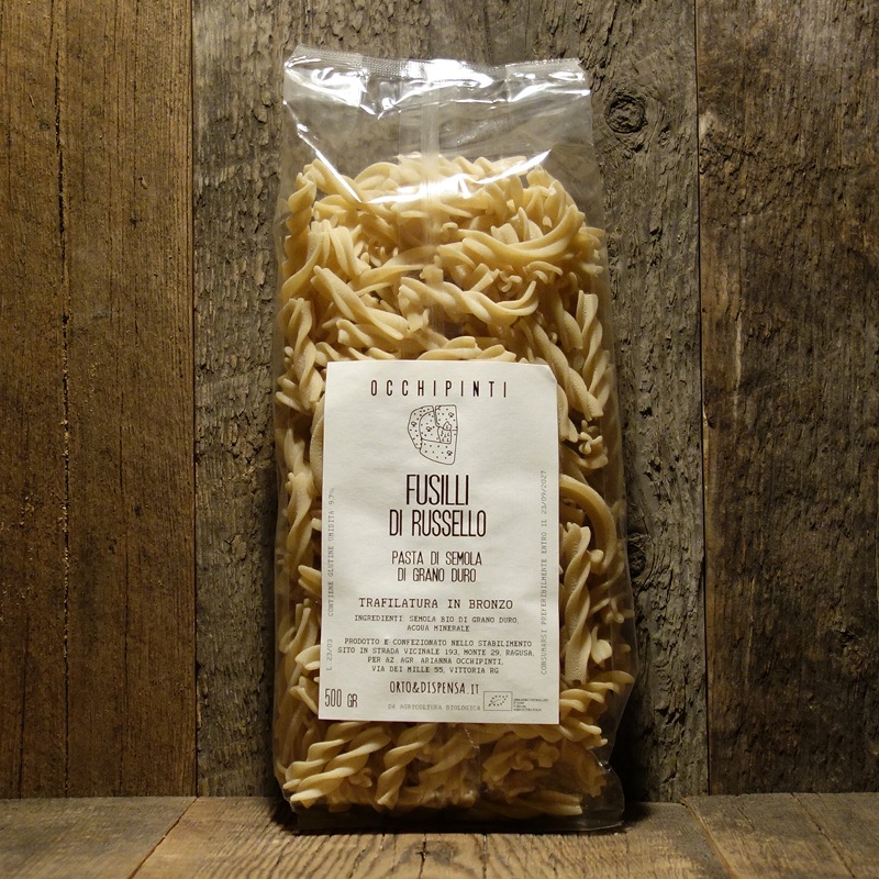 <アリアンナ・オッキピンティ> フジッリ・ディ・ルッセッロ<br> Fusilli di Ruccello / Arianna Occhipinti
