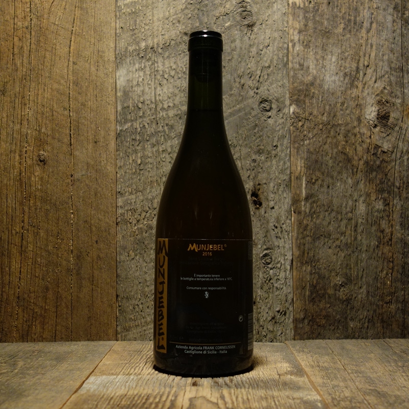 ワイン Frank Cornelissen Munjebel CS 2016 Best local price for Frank Cornelissen 'Munjebel CS' Terre