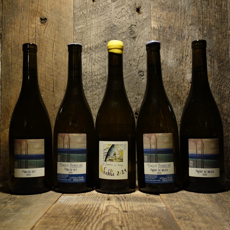 <アリス・エ・オリヴィエ・ド・ムール> シャブリ リュムール・デュ・タン 2024<br>Chablis Humeur du Temps 2024 / Alice et Olivier de Moor