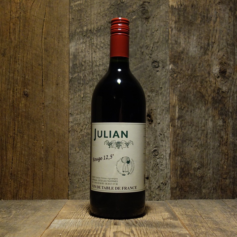 ＜ルイ・ジュリアン＞ルージュ 12％ NV (2023&2024)<br>VdT Rouge 12% NV (2023&2024) / Louis Julian