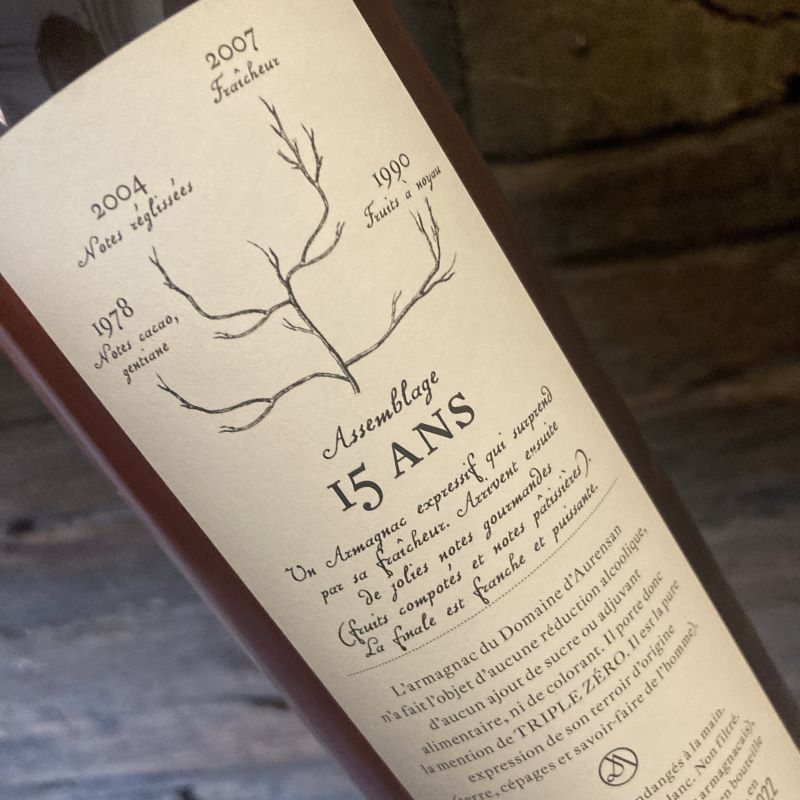 ドメーヌ・ドレンサン＞アルマニャック アッサンブラージュ 15年<br