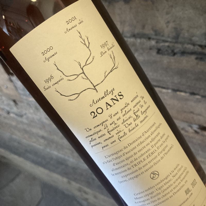 Domaine de Saubis Armagnac 1940 木箱付き Domaine de Saubis