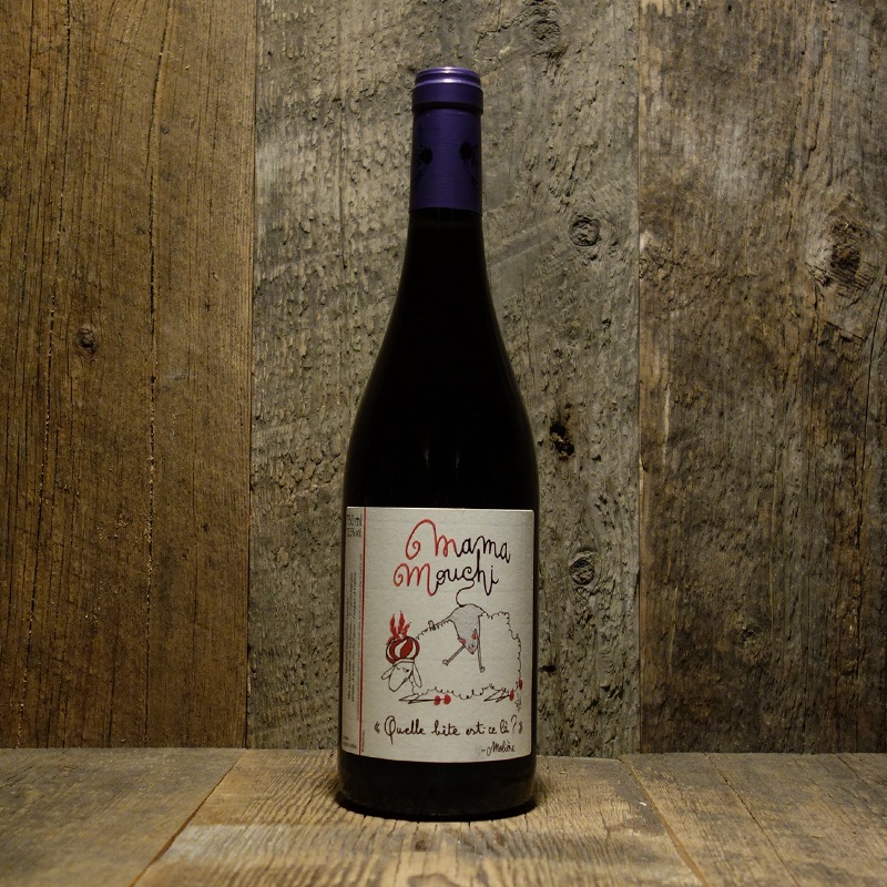 ＜ドメーヌ・ル・ブリゾー＞ママ・ムシ　2023 <br> VdF Mama Mouchi Rouge　2023 / Domaine Le Briseau