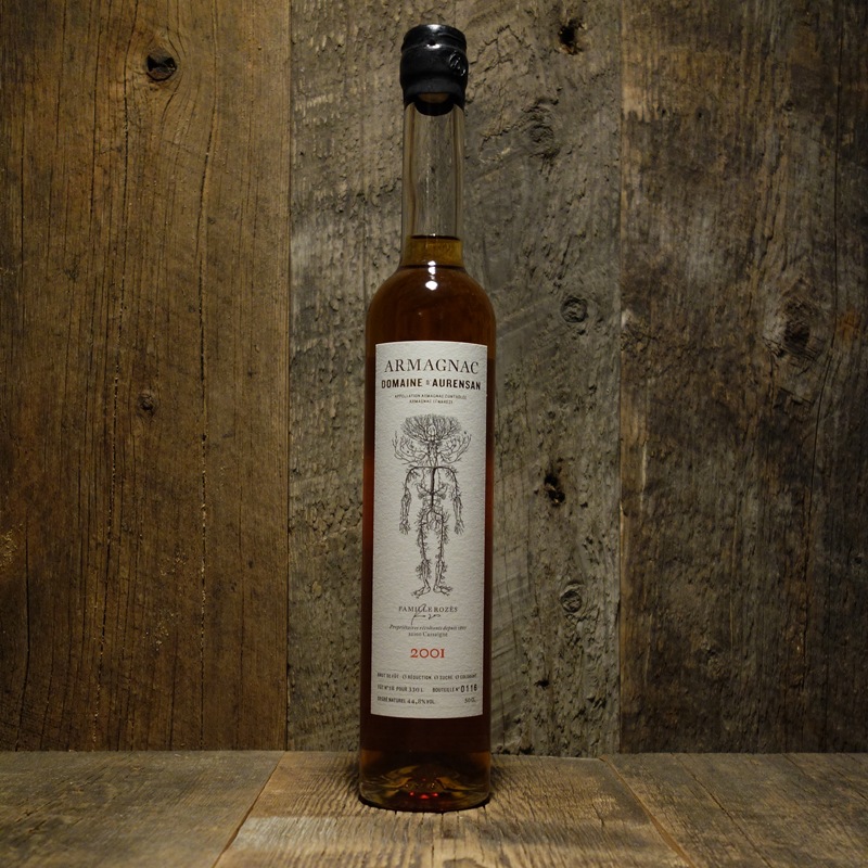 ＜ドメーヌ・ドレンサン＞アルマニャック　ミレジム 2001年<br>Armagnac Millesime 2001 / Domaine d'Aurensan