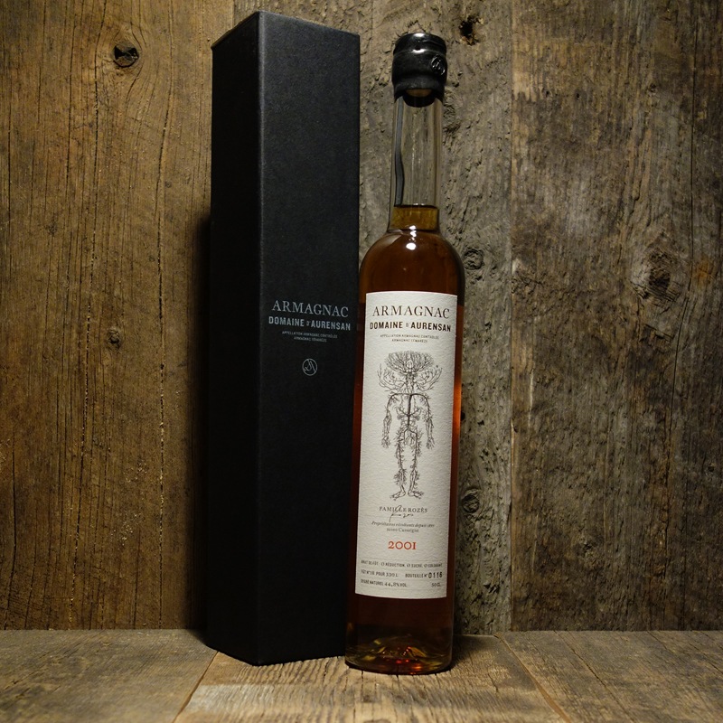 ＜ドメーヌ・ドレンサン＞アルマニャック　ミレジム 2001年<br>Armagnac Millesime 2001 / Domaine d'Aurensan
