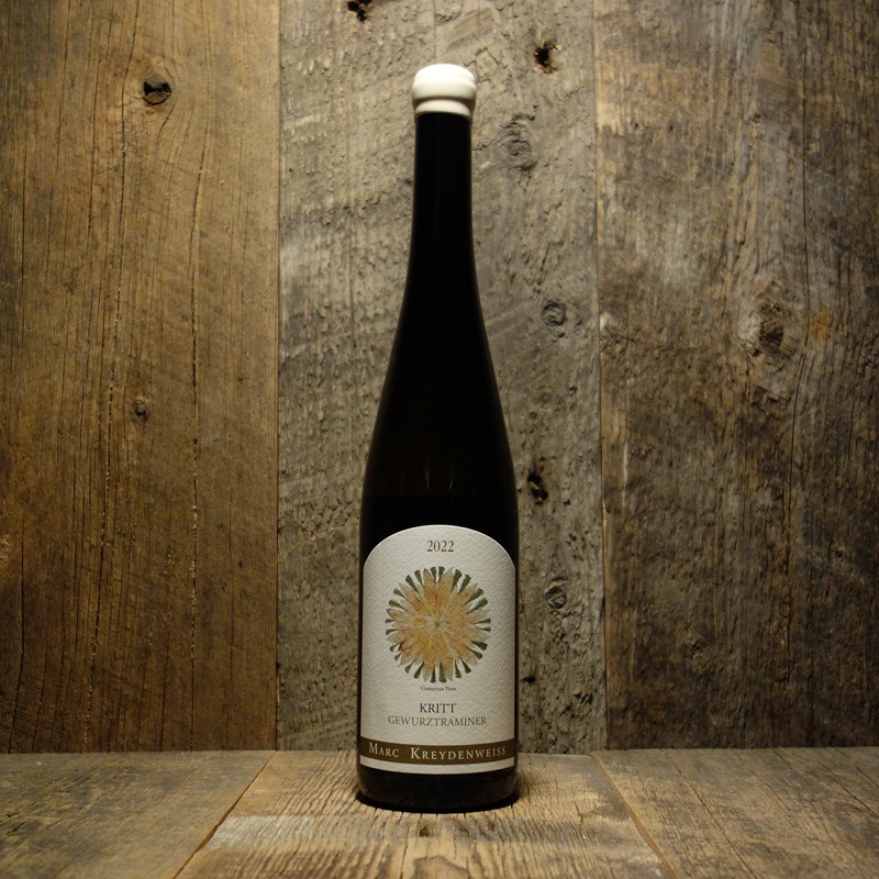 <マルク・クライデンヴァイス>クリット・ゲヴェルツトラミネール 2022<br>Kritt Gewurztraminer 2022 / Marc Kreydenweiss