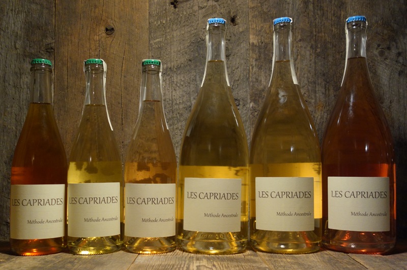 ＜レ・カプリアード＞メトード・アンセストラル ピノーズ・ピノノワール 2020【1500ml】<br>Methode Ancestral Pynoz Pinot Noir 2020 / Les Capriades