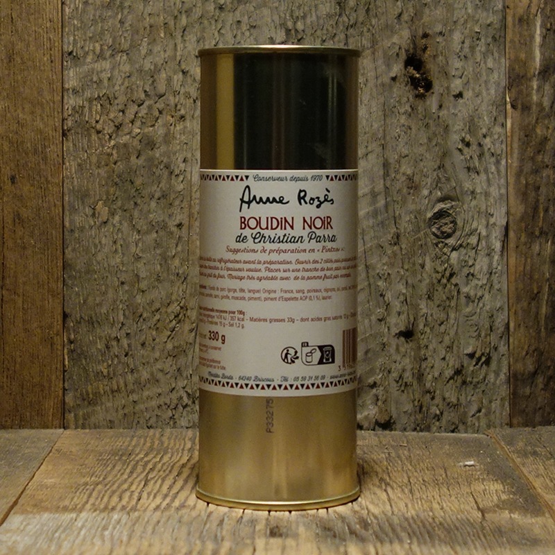 ＜アンヌ・ローズ＞ブーダン・ノワール【330ｇ】<br>Boudin Noir　 / Anne Rozes
