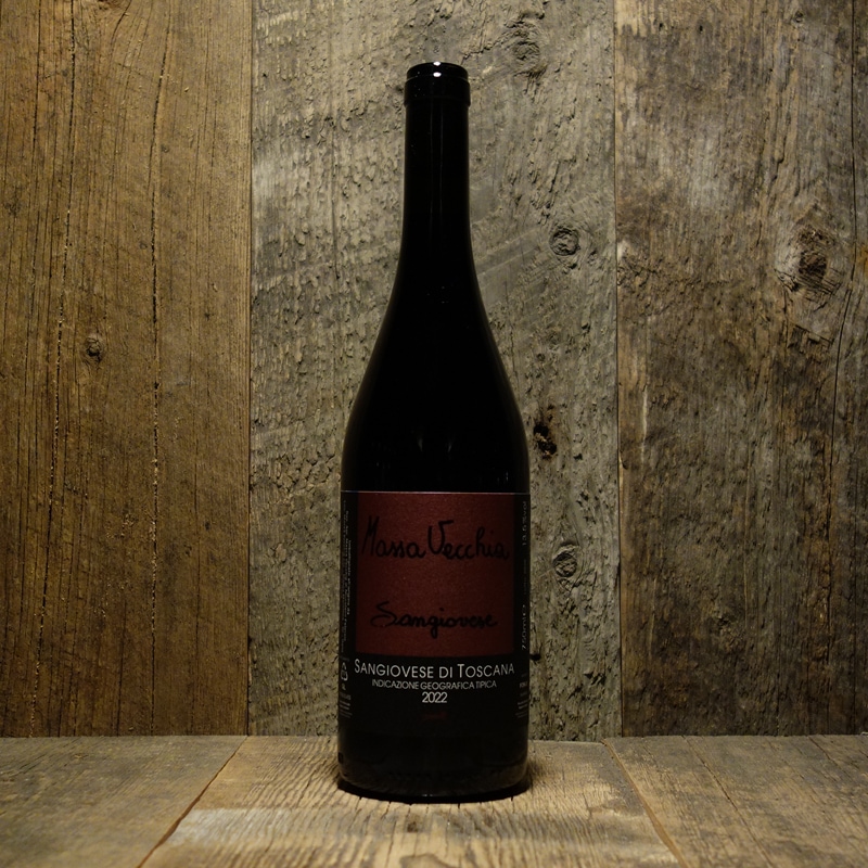 マッサヴェッキア / サンジョヴェーゼ　2022 massa vecchia マッサ・ヴェッキア＞サンジョヴェーゼ 2022<br>Sangiovese 2022
