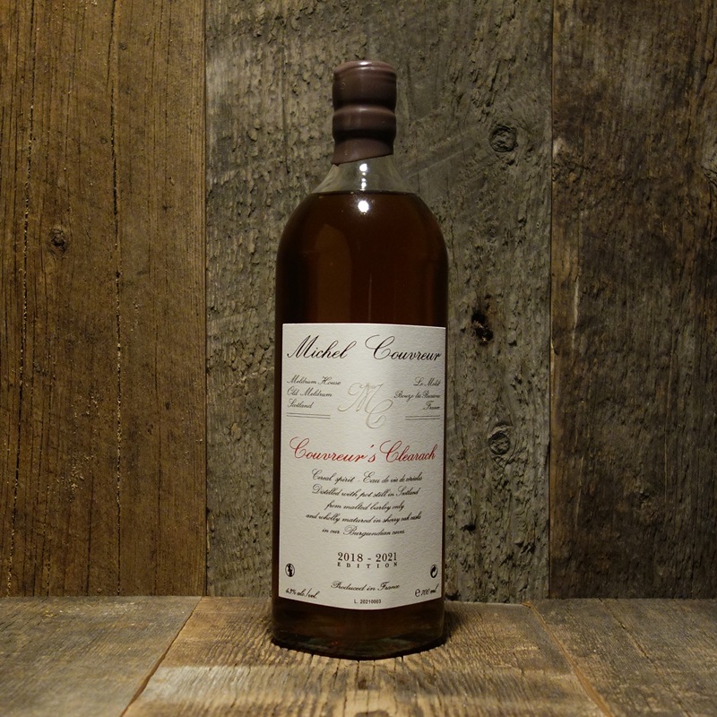 <ミシェル・クーヴルー>シングルモルト　クーヴルーズ・クリアラック<br>Single Malt Couvreur's Clearach<br>/ Michel Couvreur