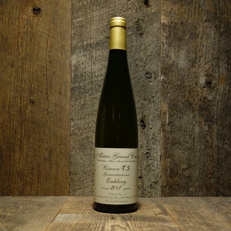 <ジェラール・シュレール>ゲヴェルツトラミネール・アイヒベルグ・トレ・セレ・グランクリュ 2018<br>Gewurtztraminer Eichberg TS Grand Cru 2018 / Gerard Schueller