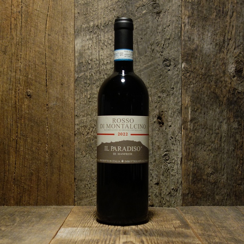 <パラディーゾ・ディ・マンフレディ> <br>ロッソ・ディ・モンタルチーノ 2022<br>Rosso di Montalcino 2022/ Paradiso di Manfredi
