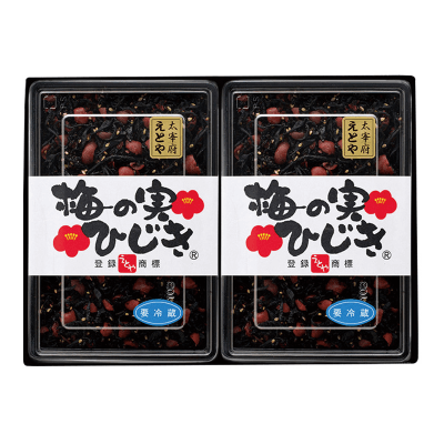 贈答用2個セット①(梅の実ひじき2個） | すべての商品 | 太宰府 十二