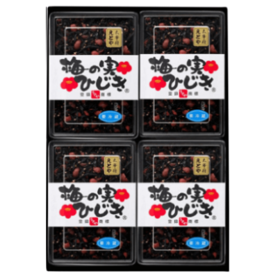 贈答用4個セット②(梅の実ひじき4個） | すべての商品 | 太宰府 十二