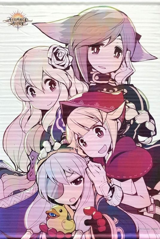 (グッズ)アライアンス・アライブ(3DS) B2タペストリー ソフマップ購入特典