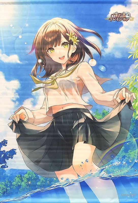 (グッズ)すだまリレイシヨン(PS4/Switch/Windows) 夕菅十八女 B2タペストリー ソフマップ購入特典