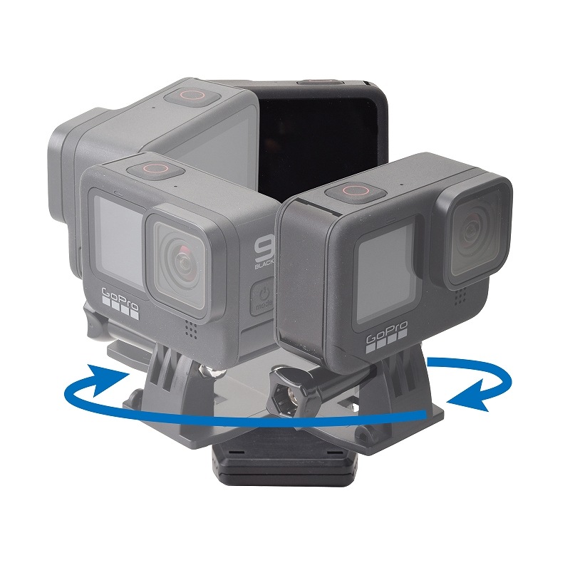 GoPro - たくみ 株式会社エツミ | GoPro用自転車取付ブラケットN | アクション