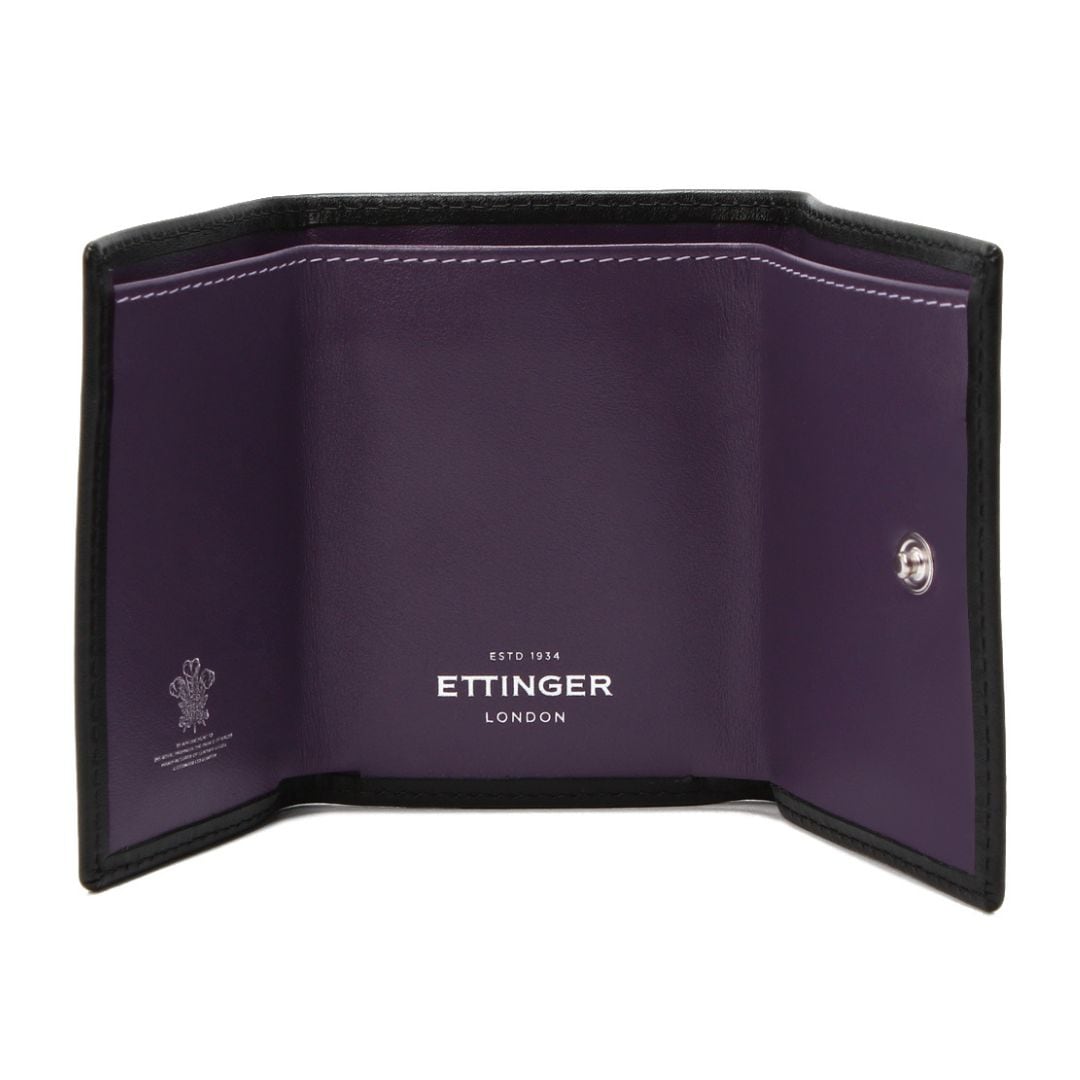 ST】3FOLD WALLET WITH ZIP | WALLETS & PURSES | ETTINGER LONDON