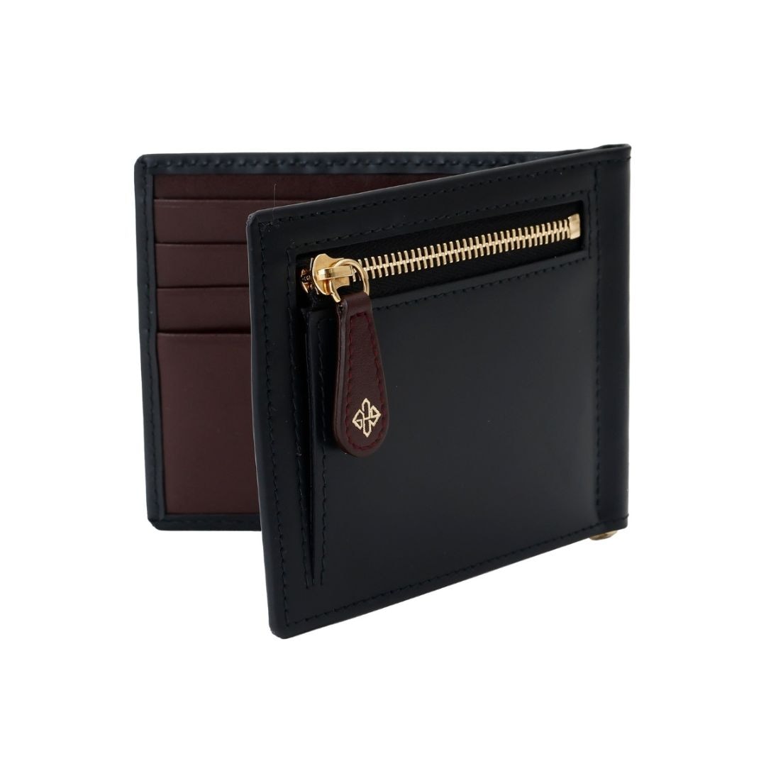 銀座店限定】MONEY CLIP WITH ZIP~ Royal Claret Collection