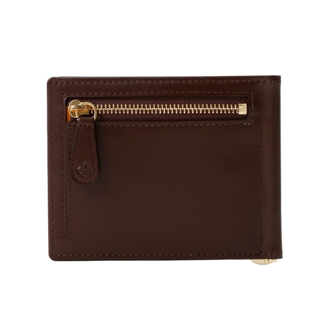 BH】MONEY CLIP WITH ZIP | WALLETS & PURSES | ETTINGER LONDON