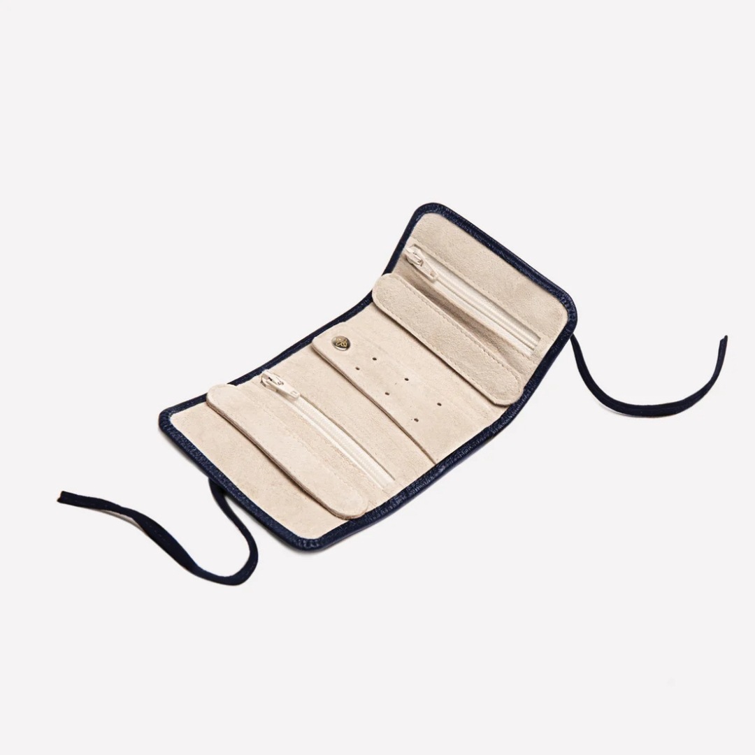 CE ECRU MINI JEWELLERY ROLL