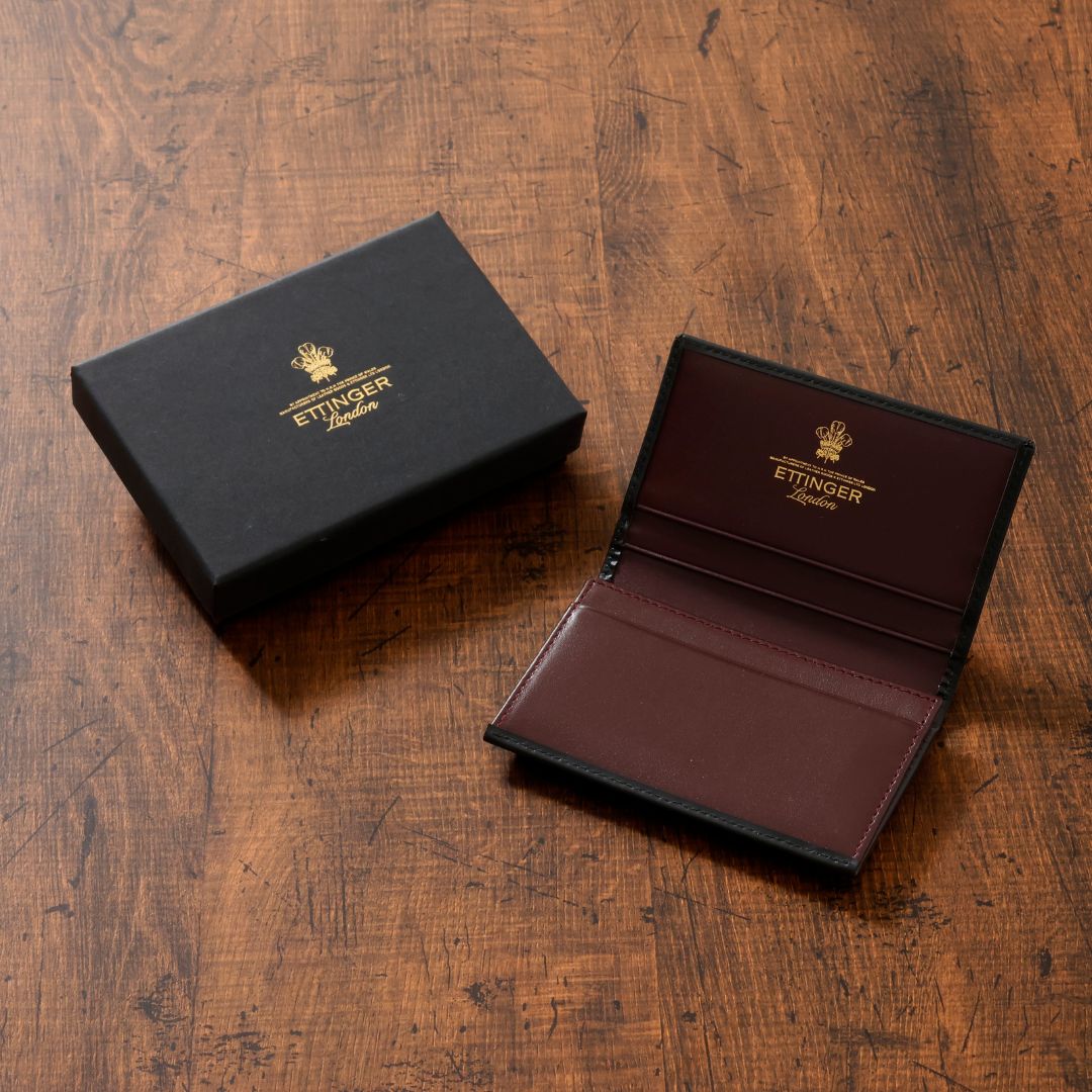 新品未使用 エッティンガーロンドン 名刺入れ 銀座店15th限定】 VISITING CARD CASE | ACCESSORIES | ETTINGER