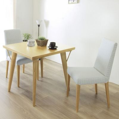 【3点セット】 MY | ブランチテーブル 2人掛け 北欧 ダイニングチェア ファブリック ダイニングセット