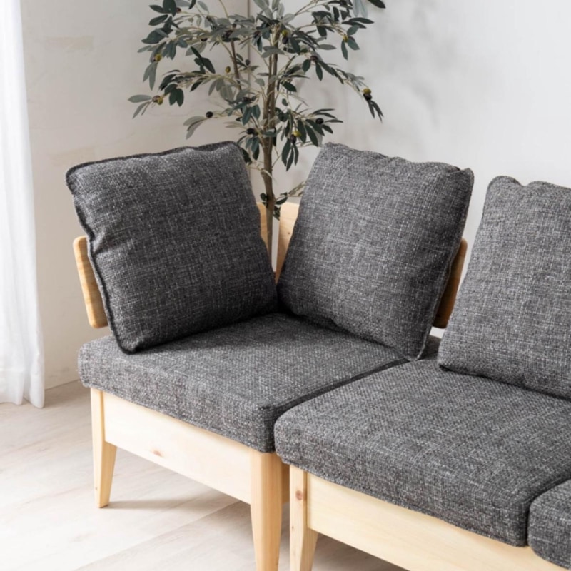 ［幅68］ モイスト ｜ ヒノキ コーナー ダイニングベンチ ダイニングチェア