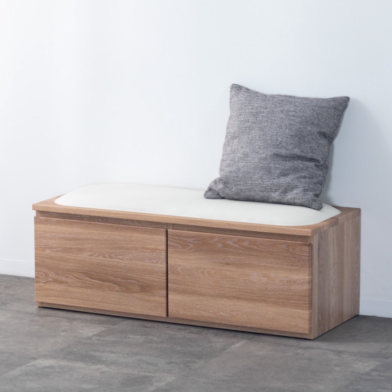 ［幅100/座面高39］ MY ｜ 収納 チェストベンチ