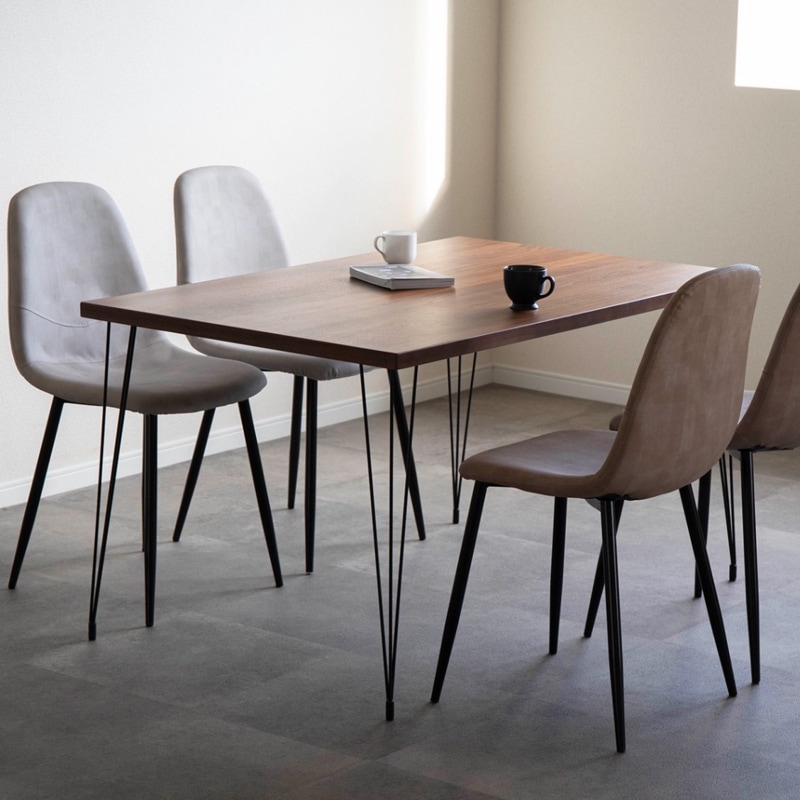 ［幅125］ LEGO ｜ アイアン脚 ダイニングテーブル