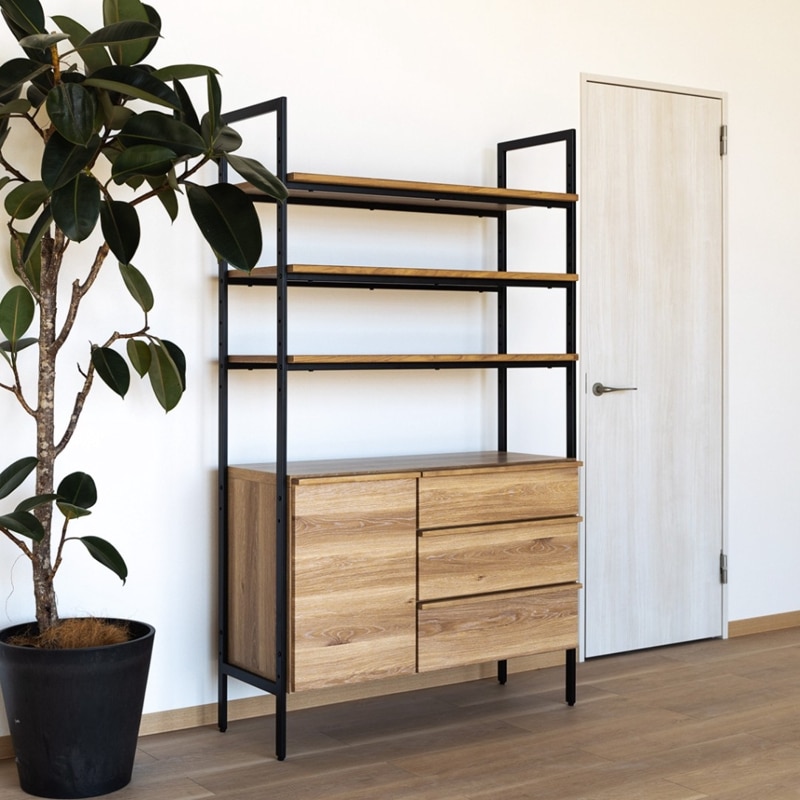 ［幅100］ マッターホルン ｜ ハイシェルフ 収納 【在庫限り品・メーカー生産終了】