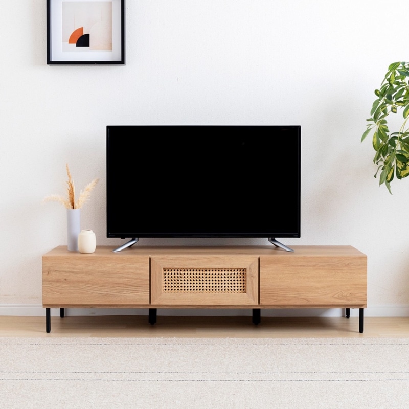 60インチ対応 TOROY TVボード 140サイズ TOROY TVローボード 140 BK/BR/WAL 60インチ対応 TOROY TVボード 140サイズ