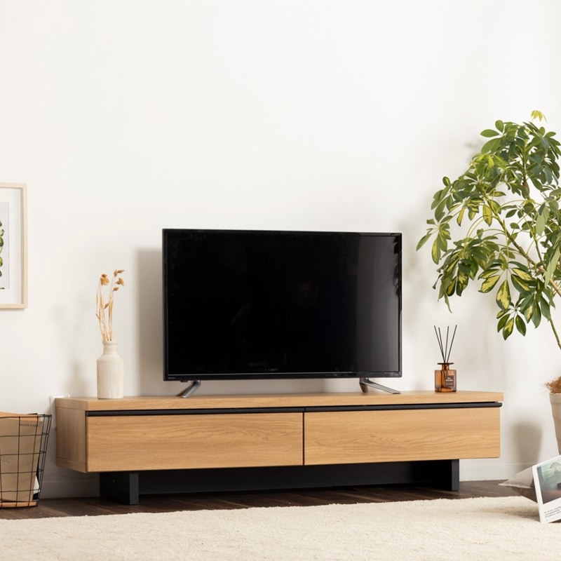 テレビ台 suuu 幅140/180cm モルタル調テレビボード TOT-017｜モダンデコ公式